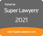 Rated 2021 SuperLawyers by SuperLawyers.com