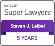 Rated By Super Lawyers | Steven J. Leibel | 5Years